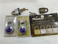 Master Locks with Keys, Club Combination Locks