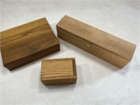 Assorted Wood Boxes