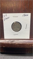 1866 3cent piece