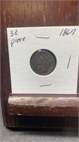 1867 3 cent piece