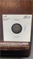 1853 3 cent piece