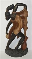 Hand Carved Dancing Woman