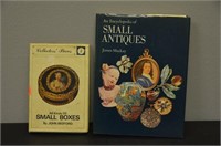 2 Books on Small Antiques