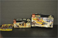 Lot of 2 Star Wars Lego Sets & Bonus Set