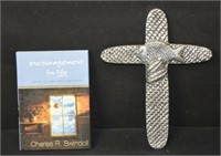 Encouragement For Life Book & Pewter Cross