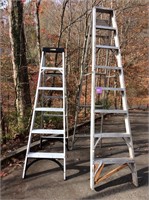 2 Aluminum Ladders