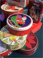 Collection of Cookie Tins