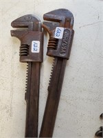 2 Ford adjustable wrenches.