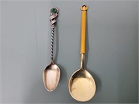 2 Sterling Spoons Approx 30grams total wgt