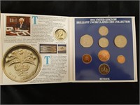 1984 United Kingdom BU Coin Collection