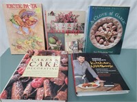 5 Hardback Cook Books