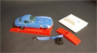 Vintage Topper Battery Operated Sports Car, Lift
