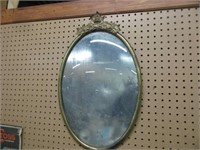 ANTIQUE BRASS MILITARY FRAME