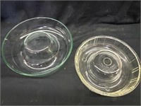 FK and glassbake glass pans/molds