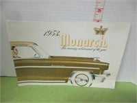 1953 MONARCH  CAR DEALERSHIP BROCHURE