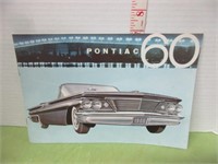 1960 PONTIAC CAR DEALERSHIP BROCHURE
