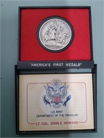 America's First Medals Lt. Col. John E. Howard