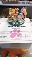 Garfield Love in Bloom Danbury Mint