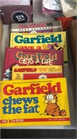 Garfield air freshner books and bag