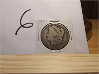 1887-0 Morgan Silver Dollar