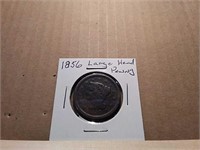 1856 larger head penny