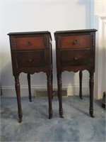 Two Drawer Side Tables