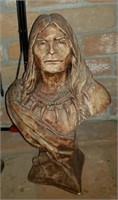 Native American Style Ceramic Bust # 1