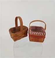 Longaberger small baskets