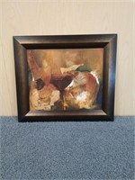 Brown/Gold Framed painting