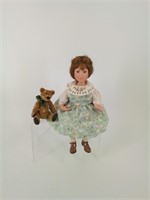 Boyds Collection Porcelain Doll "Megan"