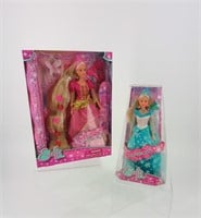 Ice Princess and Rapunzel Doll