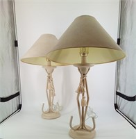 Set of 2 End Table Lamps