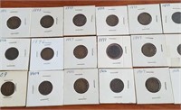 Collection of (20) Indian Head Cents (see photos)