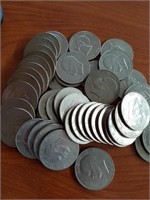 45 Assorted Eisenhower Dollars