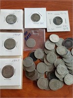 56 Assorted Victory/Liberty Nickels