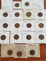 Lincoln Cents incl. 1909 VDB