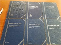 Lot of 6 #2 Blue Book Lincoln Cents (see photos)