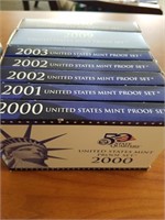 7 U.S. Mint Proof Sets (see photos)