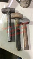(3) misc hammers