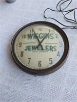 Wiggins Jewelers Clock