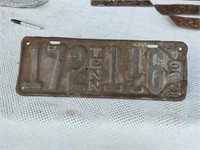 1930 TN License plate