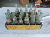 Drink Coca Cola Carrier & Various Bottles