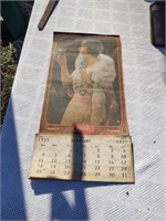 1925 Calendar and Coca Cola Print