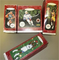 Sports Legends Hallmark Christmas Ornaments