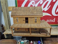 Log Home Doll House