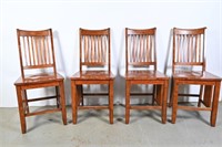 Antique Mission Style Chairs