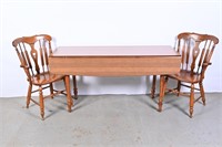Antique Drop Leaf Table & Chairs