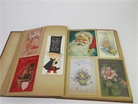 Scrap Book w/vintage ephemera