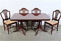 Duncan Phyfe Table & Chairs