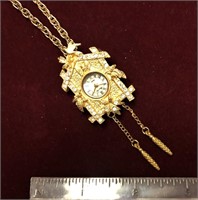 Coo Coo Clock pendant w/ necklace